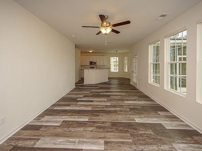 Kitchen and Family Room