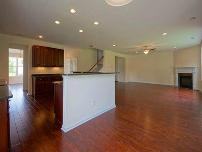 Family Room and Kitchen Area